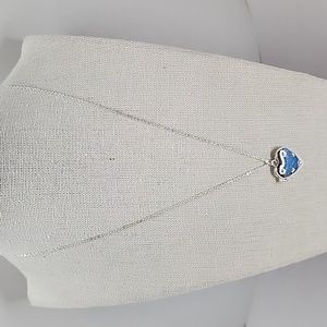 Lovisa Silver Tone Heart ❤️ Crystal 🔮 Locket